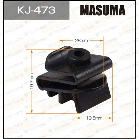 Клипса крепежная Masuma KJ-473 (OEM 76647-42010). Купить по доступной ...