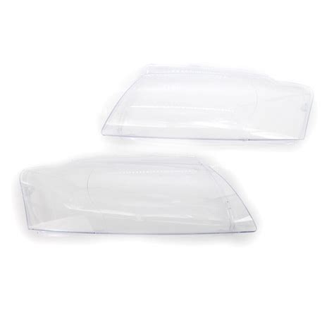 Комплект капаци за фарове за Audi A8 D3, модел 2004-2010, стъкло, 2 ...