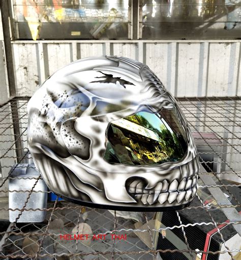 Casco De Motocicleta Aerógrafo Personalizado Etsy