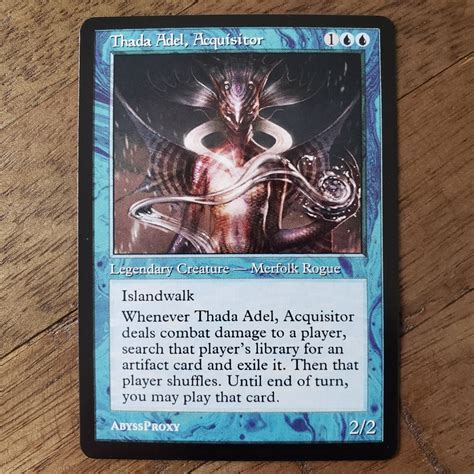 Thada Adel Acquisitor A MTG Abyss Proxy Shop Enhance Your