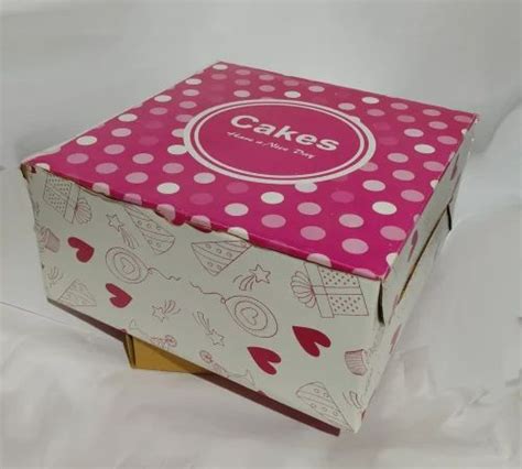 Printed Cake Packaging Box At Rs Piece Printed Cake Box In Rae