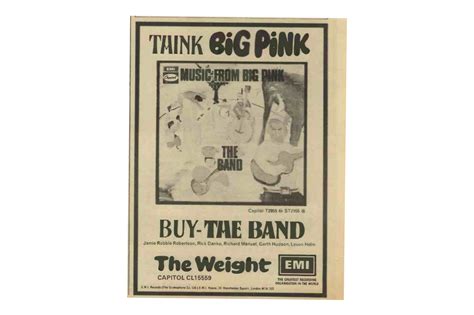 The Band, Music From Big Pink – One Of These Days