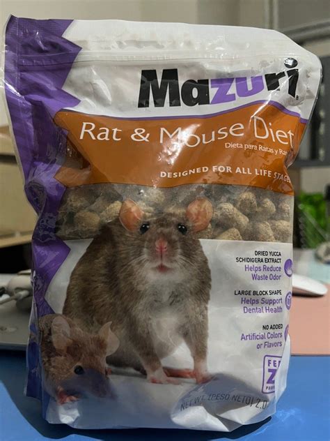 Mazuri Rat And Mouse Diet 2lb Pet Supplies Pet Food On Carousell