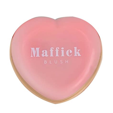 MAFFICK Love Heart Cookie Blush Natural Nude Makeup Three Dimensional Correction Monochrome