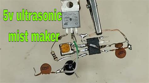 Mhz Ultrasonic Mist Maker Circuit Diy Youtube