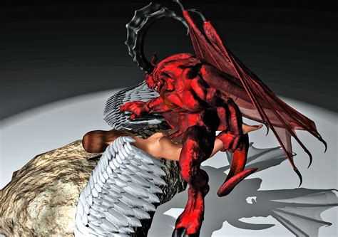 Sweet Angel Lets A Fiery Demon Fuck Her From Behind KingdomOfEvil D