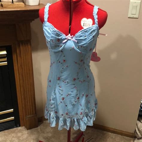 Sugar Thrillz Intimates Sleepwear Baby Blue Lingerie Poshmark