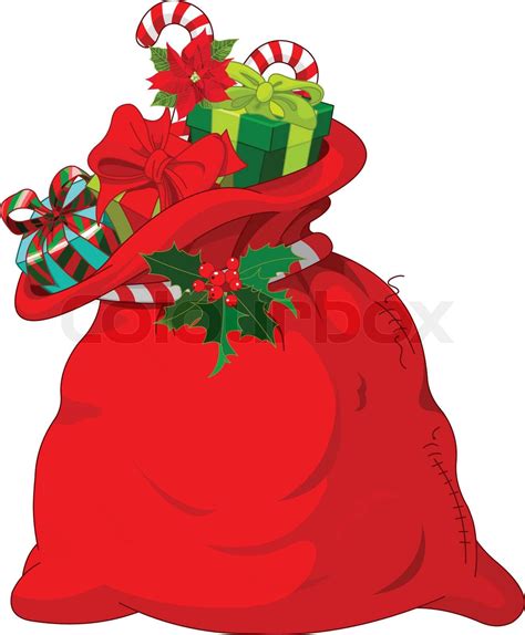 Santa’s Sack Stock Vector Colourbox