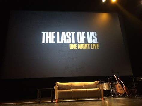 The Last Of Us One Night Live Announced Live Performance Of Story