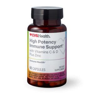 CVS Health High Potency Immune Support Capsules 60 CT Pick Up In