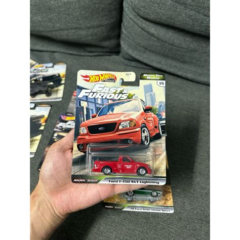 Hot Wheels Premium Fast Furious Ford F Svt Lightning Shopee Malaysia