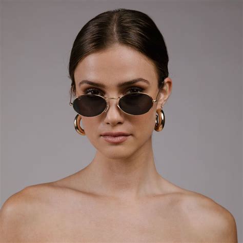 Kendall Sunglasses In Gold Black Shady Lady Gold Sunglasses Sunglasses