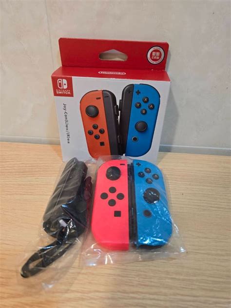 【nintendo 任天堂】二手 Ns Switch Joy Con Joycon 原廠 左右手把 電光紅 電光藍 經典款 9成新 電玩遊戲