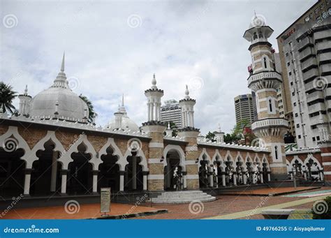 Kuala Lumpur Jamek Mosque In Malaysia Editorial Image Image Of Islam