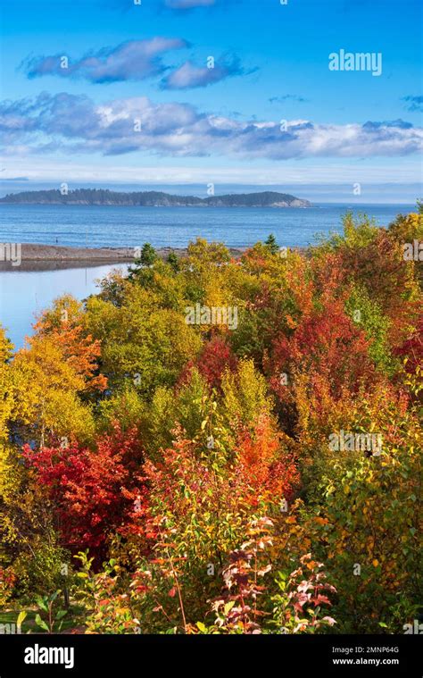 Coastal Scenic Of Cape Breton Highlands National Park Nova Scotia