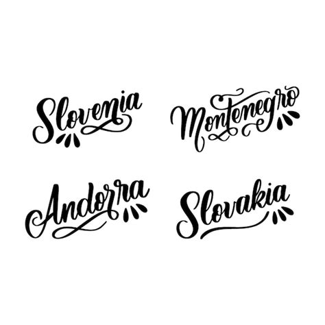 lettering names vectors illustrations    freepik