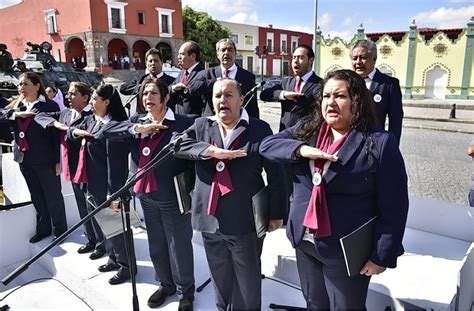 Promueve Gobierno De Puebla Respeto De Símbolos Patrios El Poder De