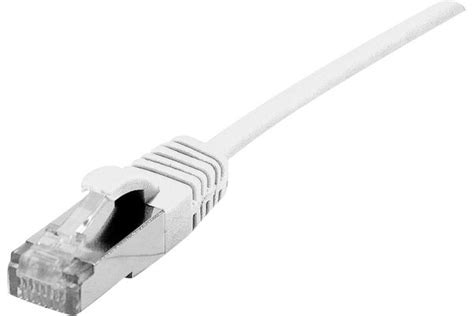 DEXLAN Cordon RJ45 CAT 6A S FTP LSOH Ultra Fin Blanc 5 M JPF Industries