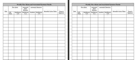 Fire Safety Log Book Fire Safety Log Book Printable Fire Safety Log Book Template UK Fire Safety ...