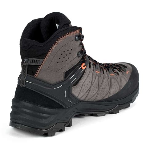 Buty Salewa Ms Alp Trainer Mid Gtx Wallnut Fluo Orange Explore Pl