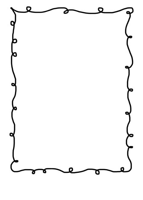 Doodle Border Clipart