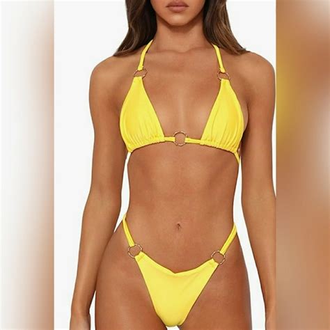 Swim Sexy Bikinis For Women Piece Bikini Spaghetti Poshmark
