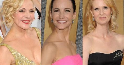 Photos Kim Cattrall Kristin Davis Cynthia Nixon Les Stars De Sex And The City De Toute