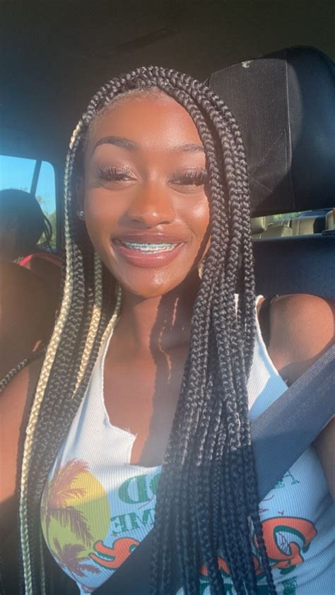 Teal Braces Black Blonde Braids In Braces And Glasses Cute Braces Colors Braces Colors