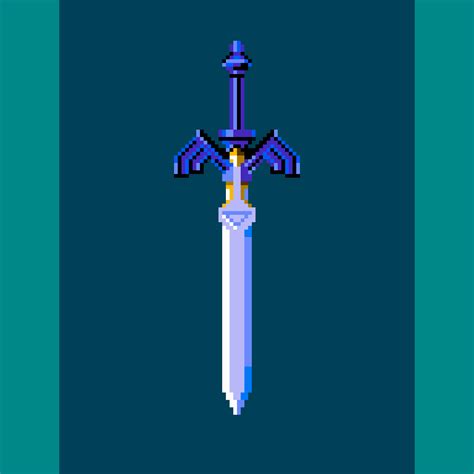 Master sword : r/PixelArt