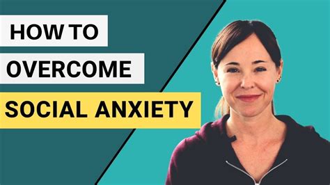 How I Overcame Social Anxiety Youtube