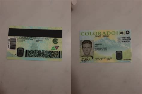 Colorado Id Card Requirements Scannable Id Card Maker Id Card News