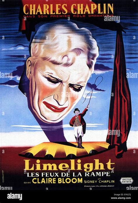 Limelight Movie Poster Stock Photo Alamy