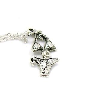 Bikini Necklace Bikini Charm Necklace Bikini Charm Jewelry Bikini Pendant Bathing Suit Charm