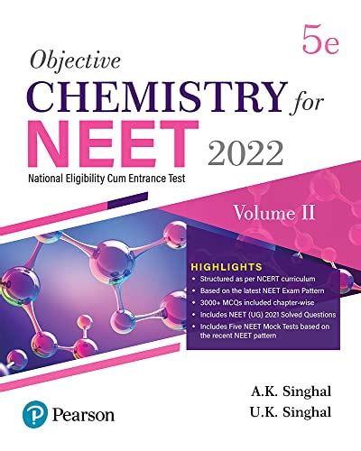 Buy Objective Chemistry For NEET Vol II Includes Latest Solved