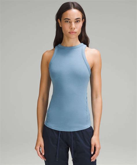 Lululemon Hold Tight Tank Top Utility Blue Lulu Fanatics