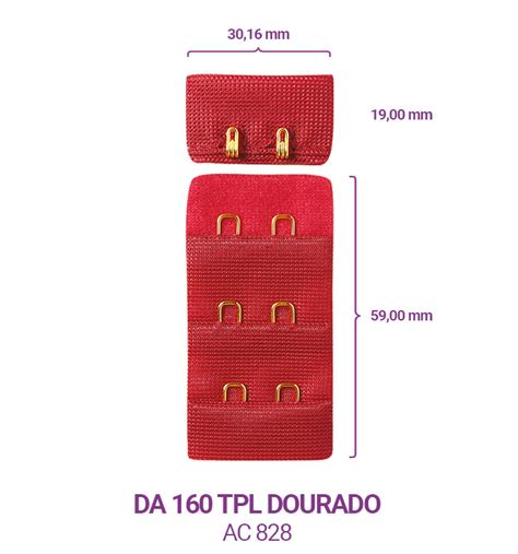 Colchetes Triplos Colchetes Artefatos Para Lingerie Terlizzi