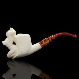 Naked Lady Pipe Block Meerschaum Handmade W Custom Made Case And