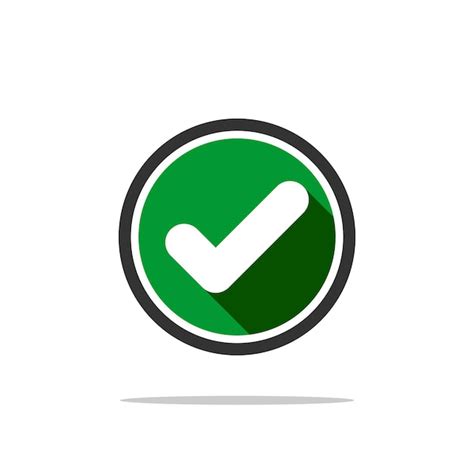 Premium Vector Check Mark Approved Vector Template Illustration