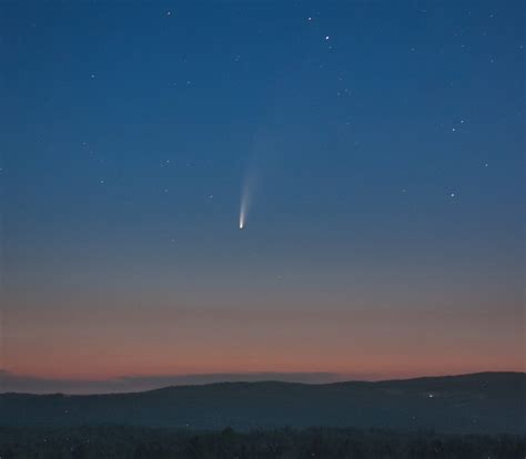 NEOWISE comet photographed in Westmore - Barton Chronicle Newspaper