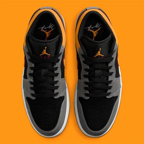 Nike Air Jordan Low Se Light Graphite Vivid Orange Fn Men S