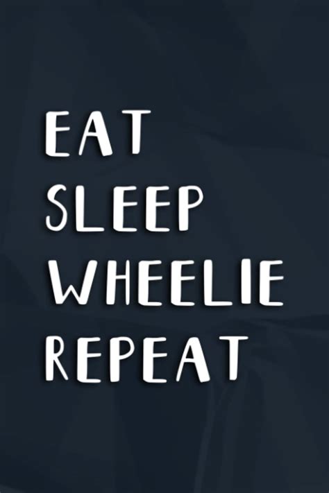 Buy Asthma Journal Eat Wheelie Repeat For Supermoto Riders Saying