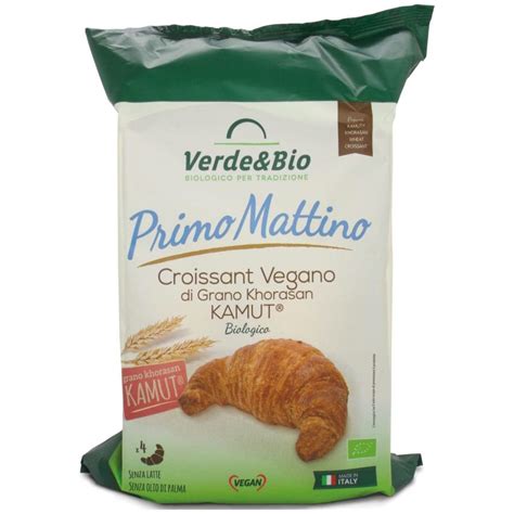 Croissant Vegano Con Farina Di Grano Kamut Primo Mattino Verde Bio