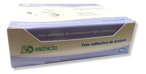 Tela Adhesiva De Acetato Tuk X Mts Caja Con Pzas Env O Gratis