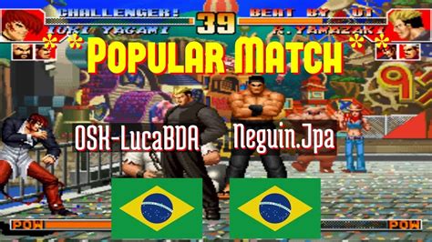 FT10 Kof97 OSK LucaBDA BR Vs Neguin Jpa BR King Of Fighters 97