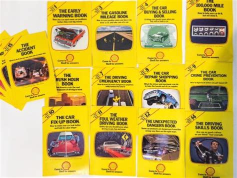 Vintage 1976 Shell Oil Early Warning Book Pamphlets Ebay In 2024