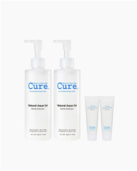 Aqua Gel Exfoliator Double – Gentle Exfoliating Gel for Body – Cure ...