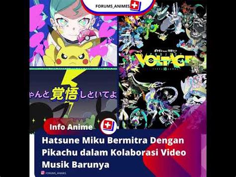 Hatsune Miku Bermitra Dengan Pikachu Dalam Kolaborasi Video Musik Baru