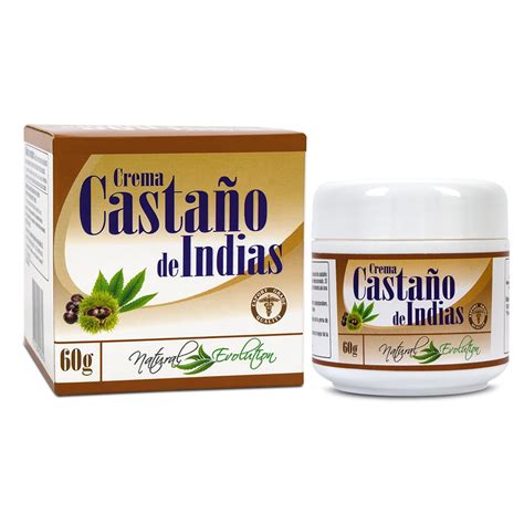 Crema Castano De Indias Natural Evolucion Pote X Gr Droguerias Patria