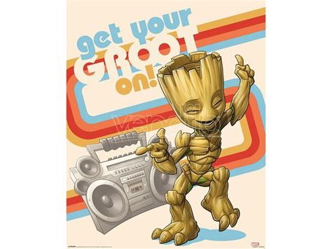 Pyramid Marvel Poster Pack Guardiani Della Galassia Get Your Groot On