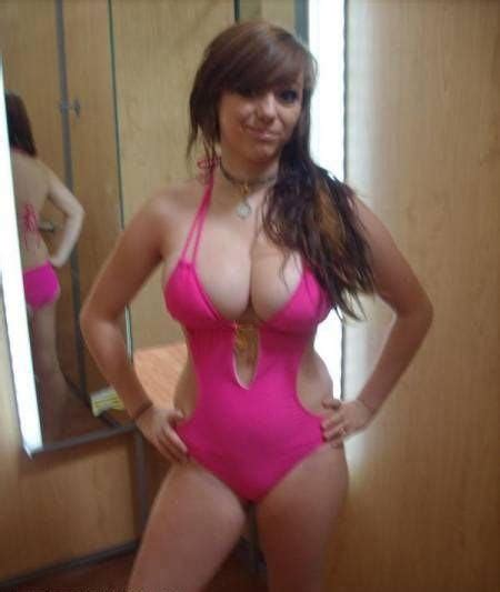 Pink Swimsuit Porn Pic